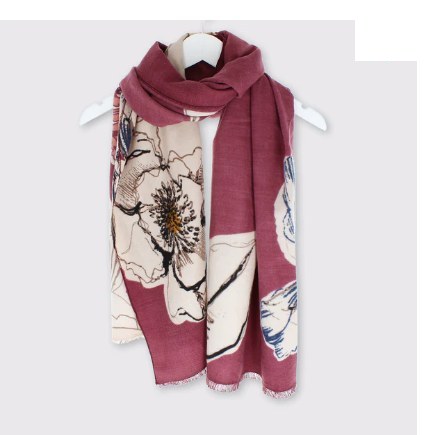 Rosie Floral Scarf