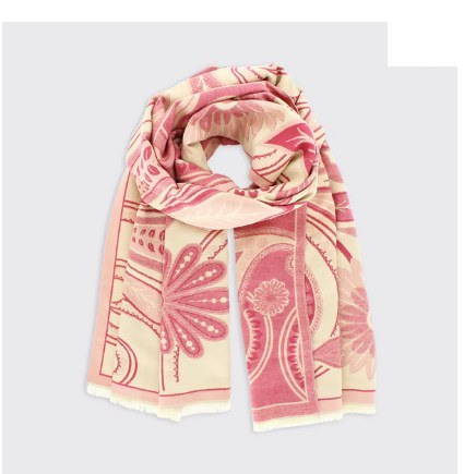 Connie Paisley Woven Scarf